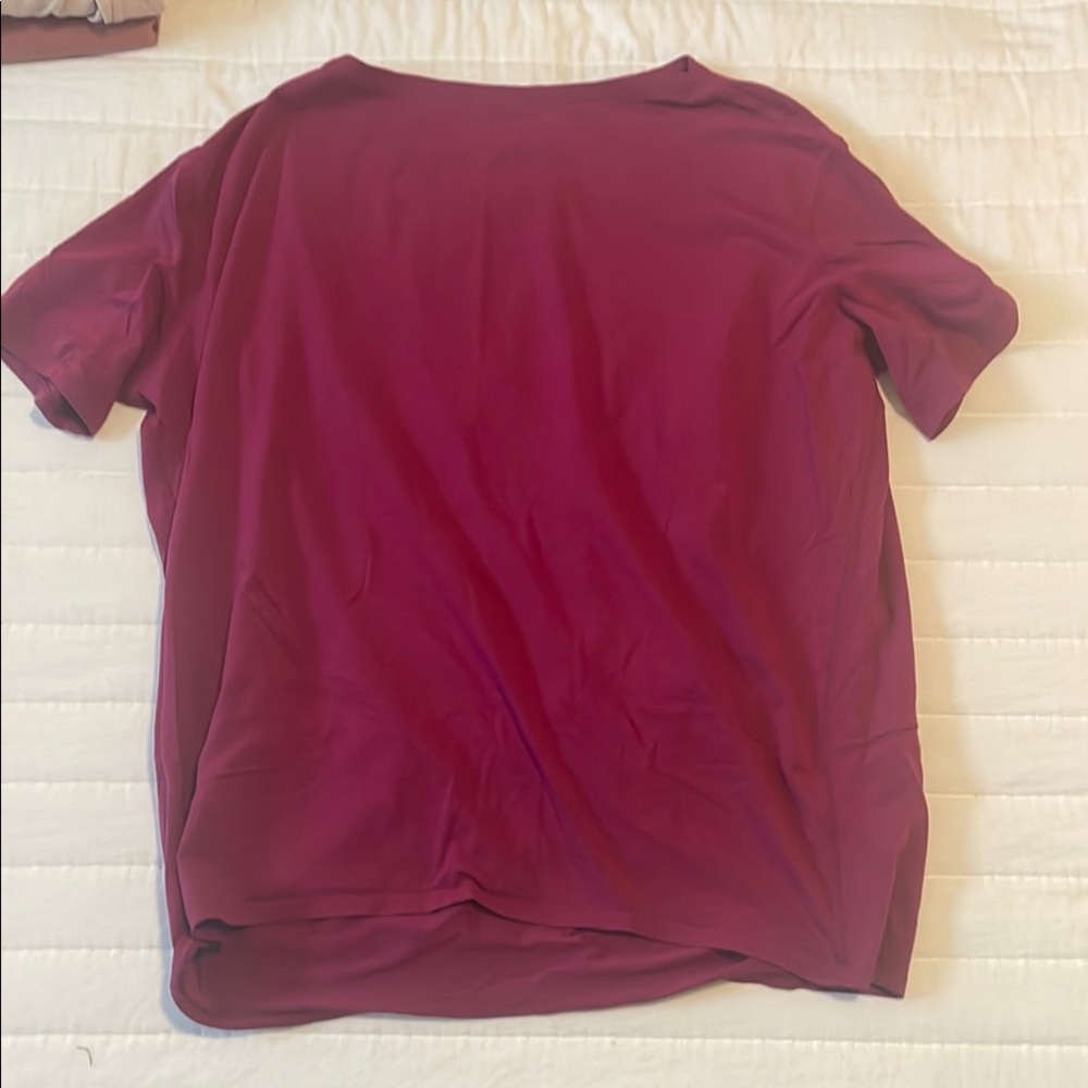 Lululemon Pink Short Sleeve Top